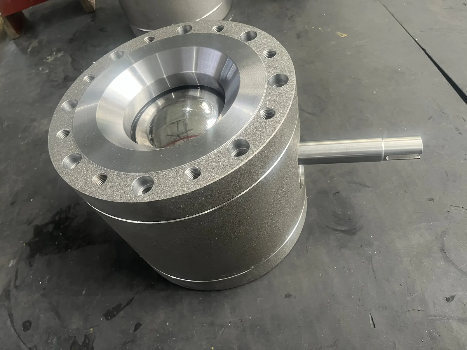 Precision machined valve component